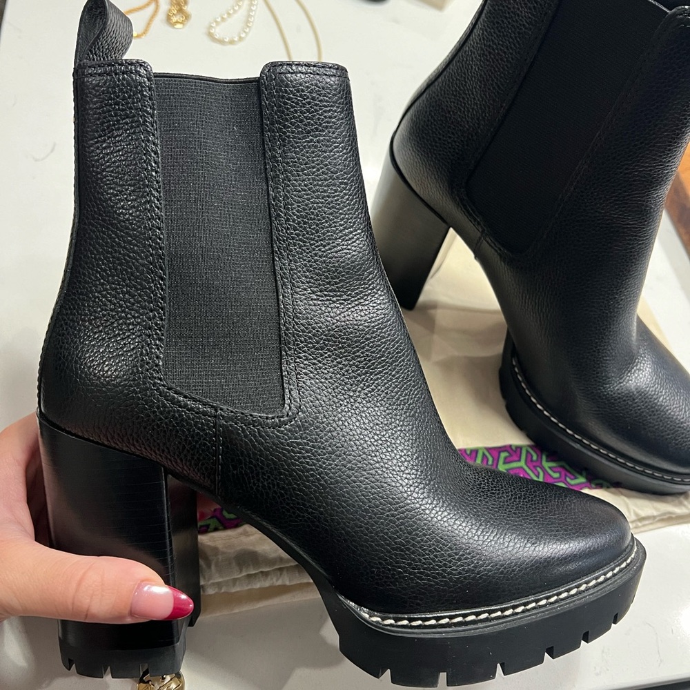 Tory Burch Lug Booties
